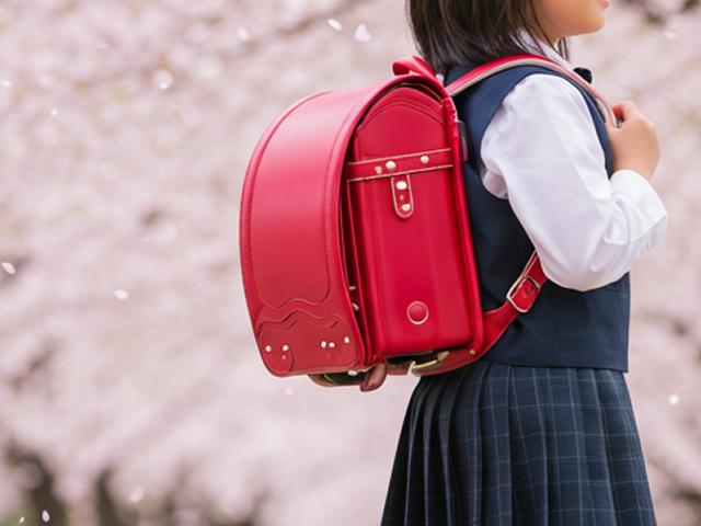 入学祈願の様子