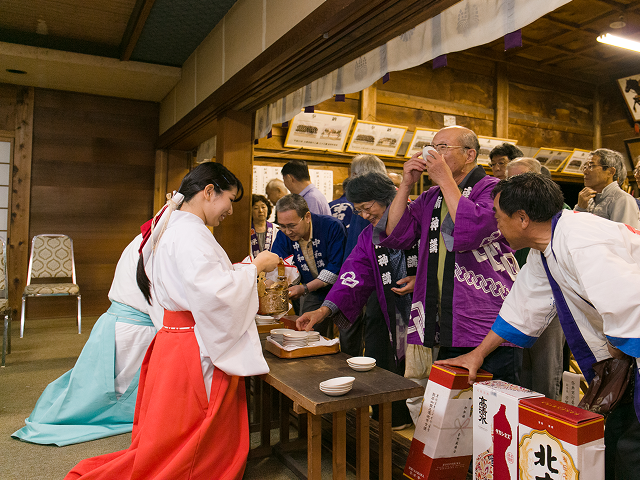 宵宮祭の様子